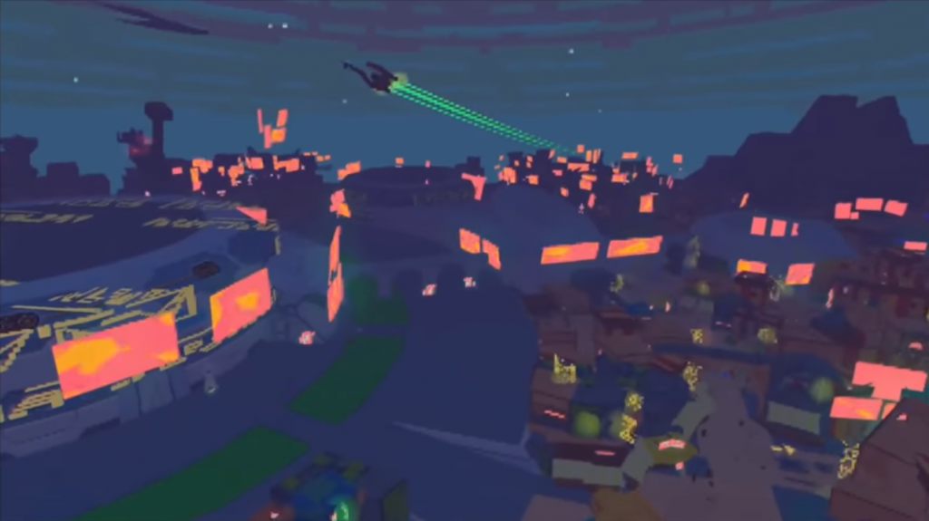 Screenshot from the Diaries of a Spaceport Janitor trailer.